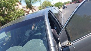 Honda Odyssey Windshield Damage