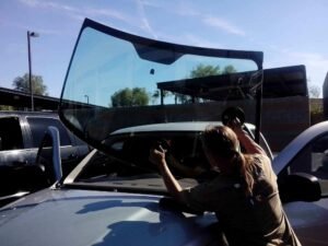 Setting Windshield For a Dodge Ram in Mesa, AZ