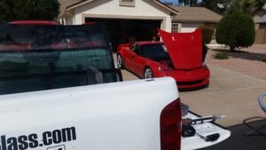 Corvette and Silverado New Windshields in Mesa