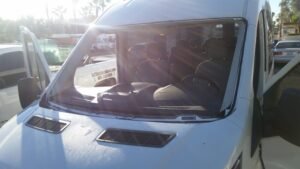 Replacing windshield on a Ford Transit