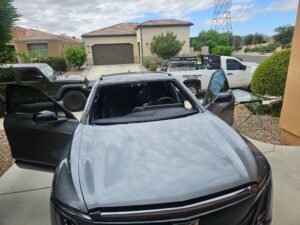 2024 Cadlillac Lyriq EV - Replace Windshield With ADAS - Before