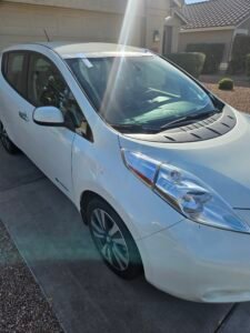 Nissan-Leaf-Windshield-Replacement-Mesa-az