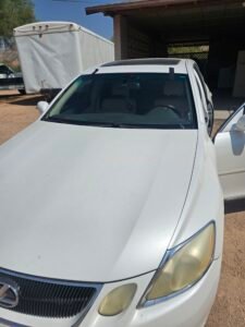 Lexus Windshield Replacement | 1st Shot Auto Glass 5 Completed 2007 Lexus GS 350 windshield replacement in Mesa AZ